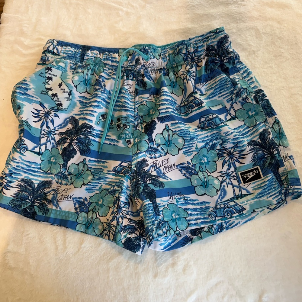 Speedo Tropical Blue Swim Shorts